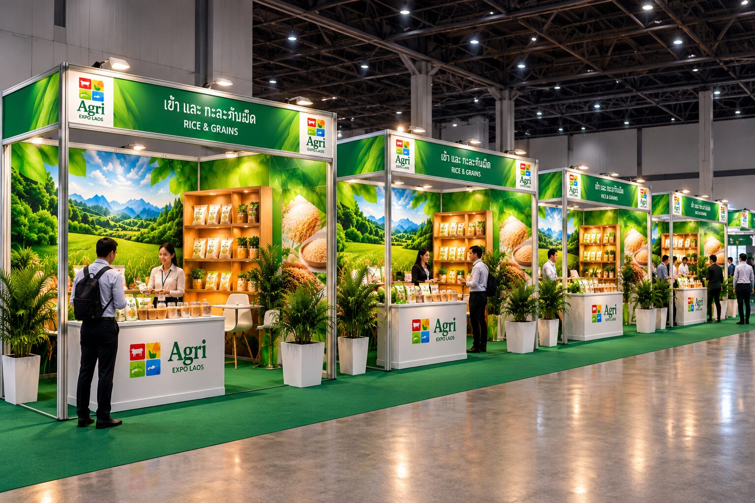 Standard 3×3 m booths